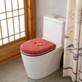thumbnail image 7 of Gnwei Toilet Seat Warmer Cover,Bathroom Soft Thicker Warmer with Zipper Snaps Fixed Stretchable Washable Fiber Cloth Toilet Seat Covers Pads Easy Installation& Cleaning, 7 of 7