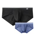 thumbnail image 1 of Ropa interior de verano para hombre, calzoncillos ultrafinos y sexys para hombre, de malla de seda helada, transpirables, de secado rápido, transparentes, 1 of 1