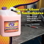 Wizards Mist-N-Shine Quick Detailer Spray & Professional Car Detailer, High-Gloss Exterior Car Cleaner & Shine for Glass, Metal, Plastic & More, 1 Gal