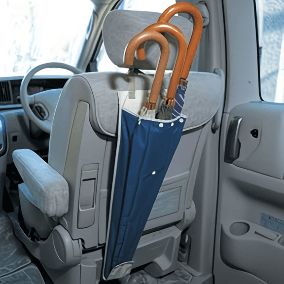 Car Waterproof Umbrella Holder - Hanging Seat Back Storage Organizer, Keep Your Car Dry & Neat