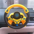 thumbnail image 4 of Volante de juguete Hugo con Funciones Realistas luz de 9.84 × 9.84 inch amarillo, 4 of 9