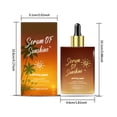 thumbnail image 3 of Tanning For Long Lasting Tanning For The Body And Body Bronzer，Skin Anti Drops Bronzing & Facial Tanning Drops Bronzing Natural Complexion (Bronze) 30ml|Gold, 3 of 9