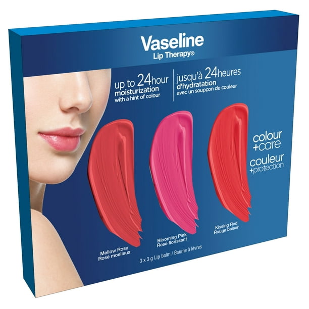 VASELINE, Lip Therapy Colour + Care Blooming Pink 3g