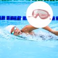 thumbnail image 4 of Toystoory Gafas de natación con correa elástica Gafas Gafas impermeables Gafas portátiles Competición profesional Negro Deportes acuáticos Rosado, 4 of 6
