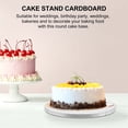 thumbnail image 2 of 4 Pcs Cake Decorating Tools Mousse Cake Base Cake Riser Cake Board Baking Supply Party Accessories, 2 of 6