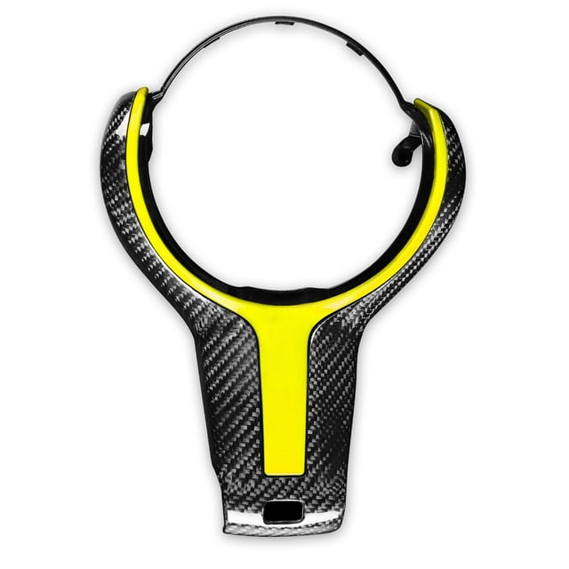 Riwesomey Embellecedor para cubierta de volante, piezas de automóvil profesionales, Kit de repuesto de estilo práctico, componentes automotrices, Vehículos, repuestos y accesorios Mis naranja