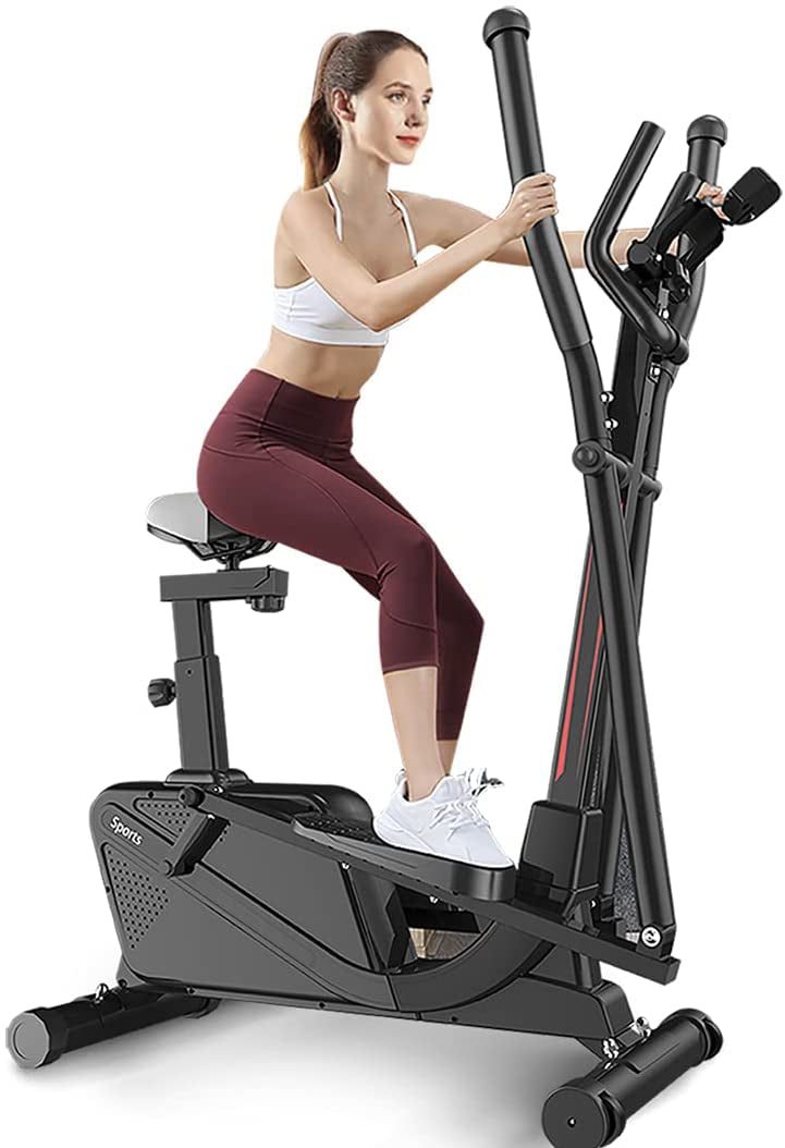 Details about   Home Elliptical Machine Gym Elliptical Cross Trainer Cardio Workout Equipment 