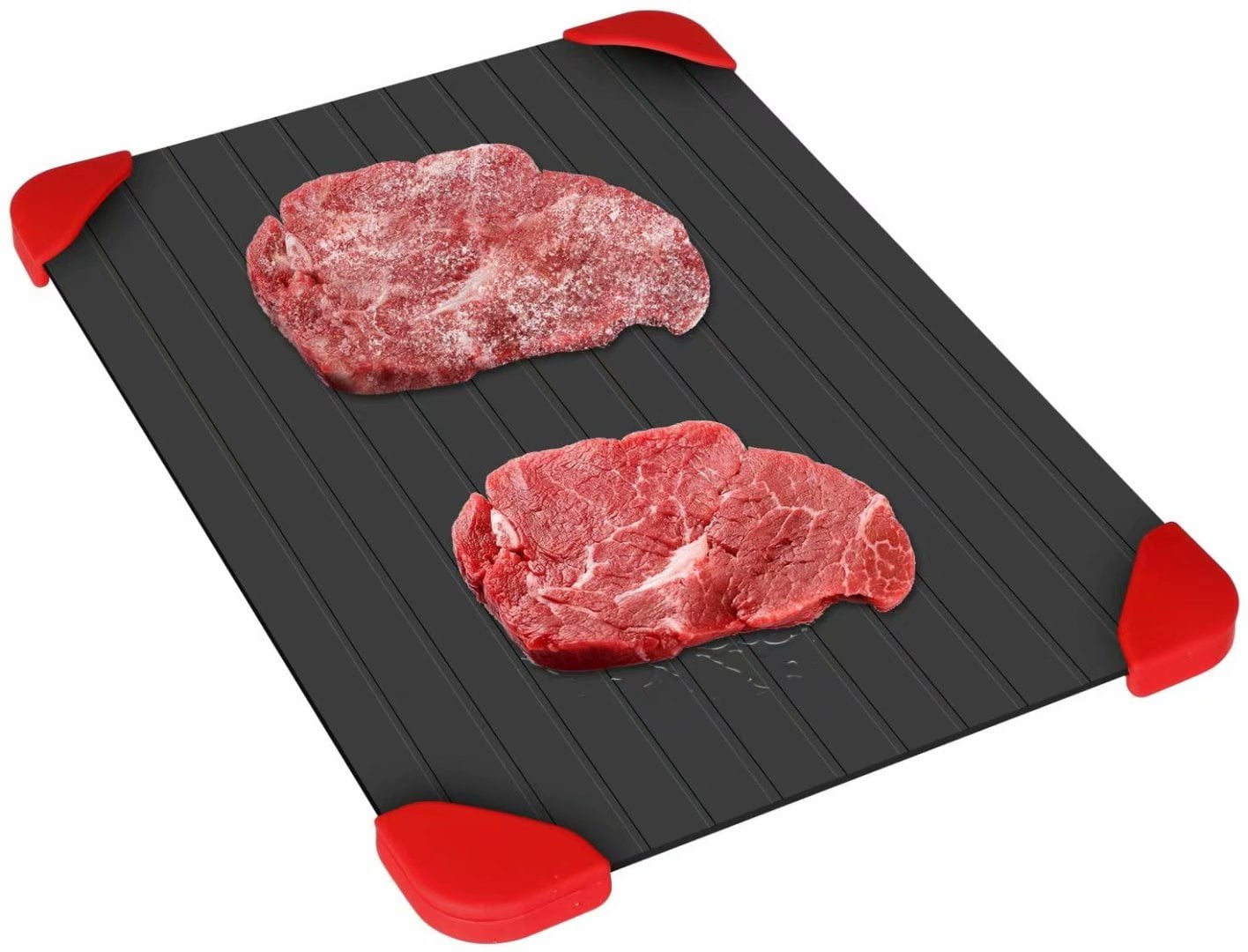 Details about   Fast Rapid Thawing Defrosting Tray Kitchen Safe Defrost Meat Thaw Frozen Food 