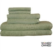 Revere Mills Soho Oversized Super Soft Ringspun Cotton 6-Piece Towel Set