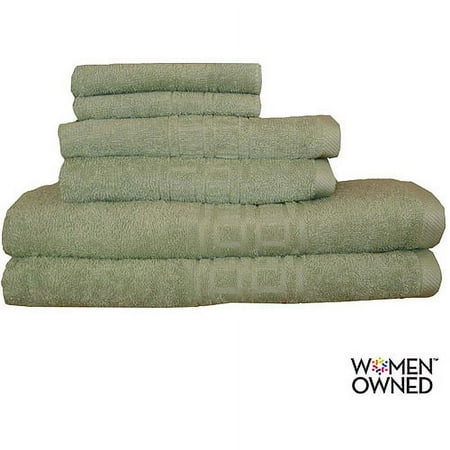 Revere Mills Soho Oversized Super Soft Ringspun Cotton 6-Piece Towel Set