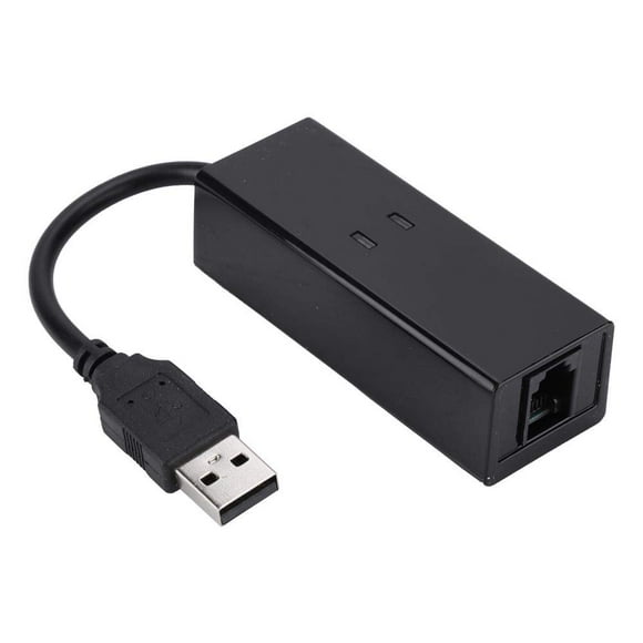 Modem de Données par Fax Vocal Externe USB 56K Modem de Données par Fax Vocal Externe Compatible avec Win7 pour Win8 pour Win10