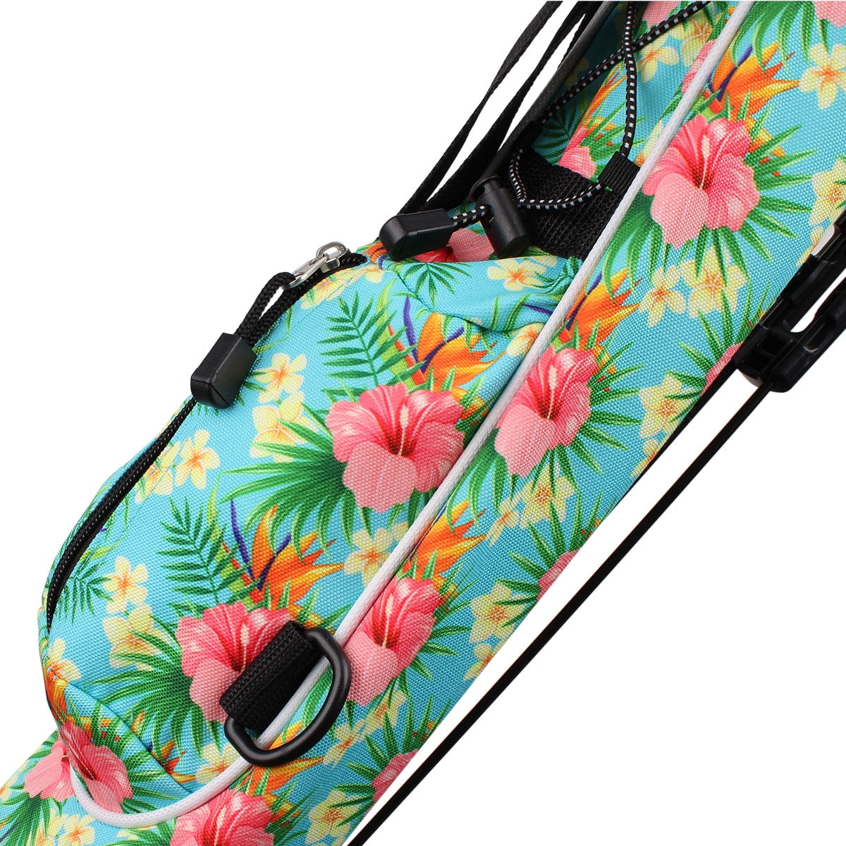 Orlimar Golf Pitch and Putt Light Weight Hawaiian Hibiscus (Sunday) Stand Bag -