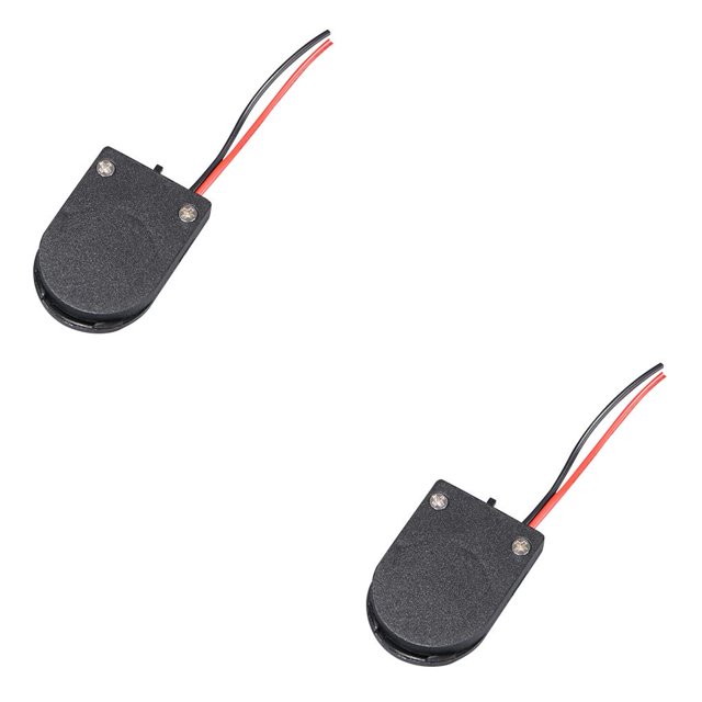 Kearding 5 uds CR2032 botón pila de moneda soporte de cubierta de la caja con interruptor de encendido-apagado caja de almacenamiento de de 3V Type3 NO3