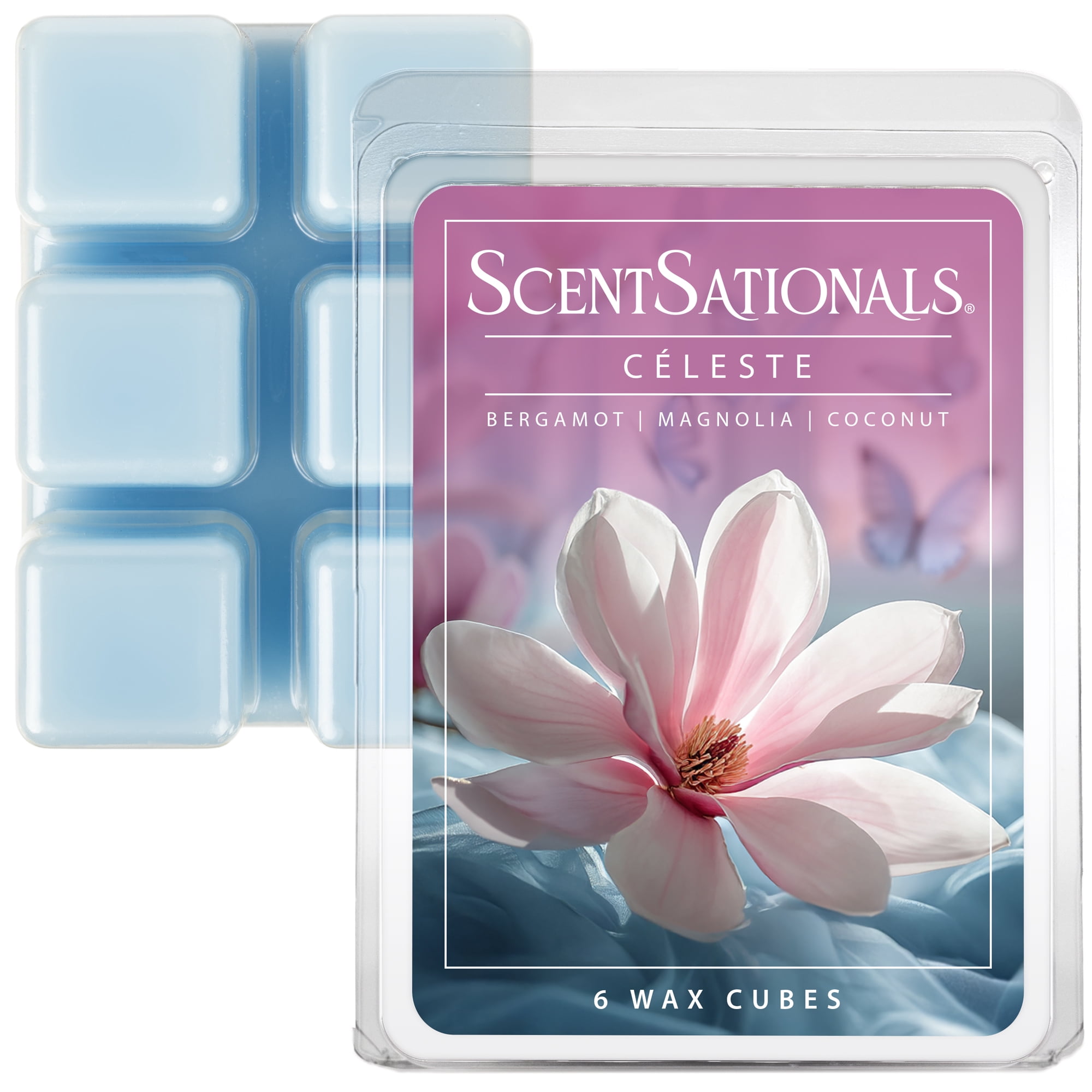 (5 pack) Celeste Scented Wax Melts, ScentSationals, 2.5 oz