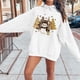 thumbnail image 2 of WILLBEST Sudaderas para Mujer, Estilo Otoño/Invierno, con Estampado de Muñeco de Nieve y Árbol de Navidad XX-Grande, 2 of 4