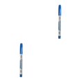 thumbnail image 3 of ZLight Paint Pens Paint Markers Gold and Silver Art Durable Marker Lettering Writing for Card Making Gifts Handcraft blue 2Set, 3 of 6