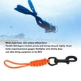 thumbnail image 3 of Pandeo De Buceo, Gancho De Metal Giratorio De 360 ​​​​grados Tejido De 360 ​​​​grados, Suspensión Del Equipo BCD, Transporte A Mano Con Linternas, Medidores De, 3 of 7