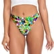 thumbnail image 1 of Fotbe Colorful Tie Dye Stained Glass Tanga Sin Costuras para Mujer con Estampado – Panties Invisibles, Transpirables y Cómodos para Uso Diario-X-Small, 1 of 6