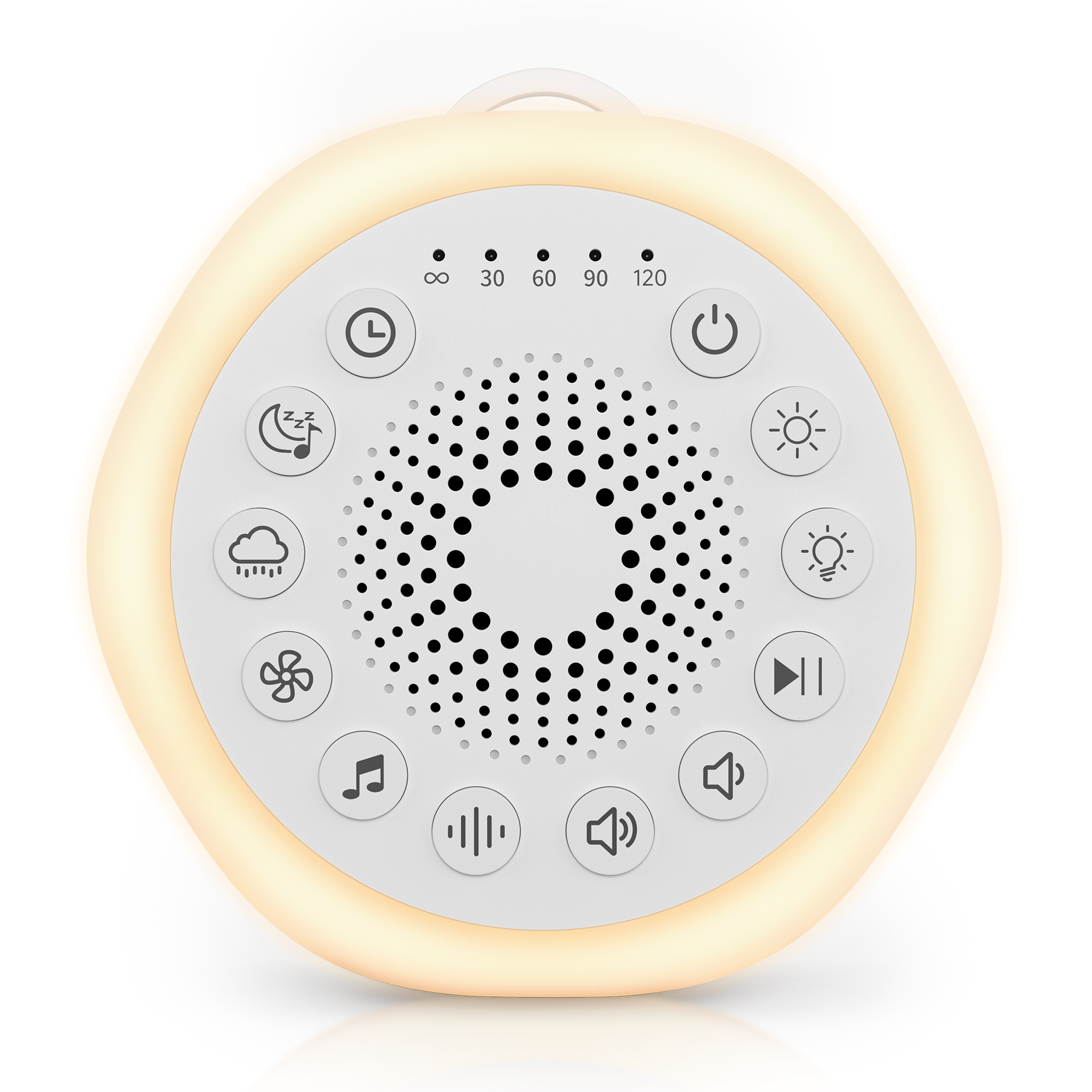 Radsen White Noise Machine with Night Light & 27 Sounds photo 1