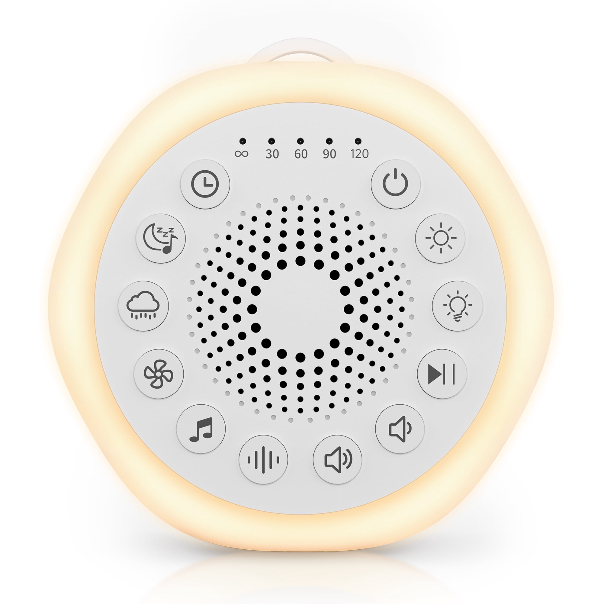 Sound Machine Night Lights, White Noise Machine with 27 Soothing Sounds, 8 Colors Nightlight and 4 Timer, Sleep Sounds Machine for Baby Kids Adult & Home Office Travel