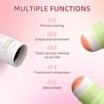 thumbnail image 3 of WIFKLSIIPG Poudre de Blush Stick Tête d'Éponge Maquillage Fin Poudre d'Expansion de Couleur Blush Rouge, 3 of 3