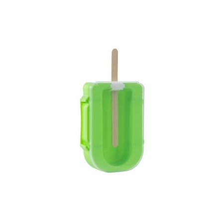 

Summer Homemade Popsicle Mold Kitchen Plastic Ice Cream Ice Cream Mold with Lid Multi-layer Stackable with Wooden Sticks