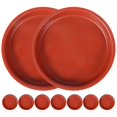 thumbnail image 1 of 10Pcs Round Planter Tray Plastic Flower Pot Tray Plant Saucer Tray Plastic Reusable Bonsai Pot Saucer, 1 of 4