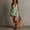 Green, variant on Morttic Women's Sexy Solid Color Tassel Trim V-Neck Spaghetti Strap Mini Dress – Backless A-Line Summer Beach Outfit Green,XL