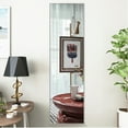 thumbnail image 2 of NeuType Rectangle Wall Mounted Mirror 55" x 16", Silver, 2 of 7