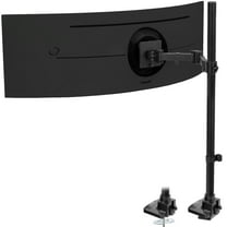 VIVO Single Ultrawide Monitor Extra Tall Desk Mount for Computer Screens to 49"
