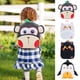 thumbnail image 1 of Mochila para infantil - Mochila infantil mona con tirantes acolchados, 26x24x10cm, espacio de almacenamiento para colegio y guardería, 1 of 4
