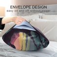 thumbnail image 7 of Wolf Satin Pillowcase for Hair and Skin Silk Pillowcase Soft Breathable Sleeping Pillow Covers Smooth Cooling Pillowcase with Envelope Closure Size Standard 20x26 in Home Decor Gifts, 7 of 7