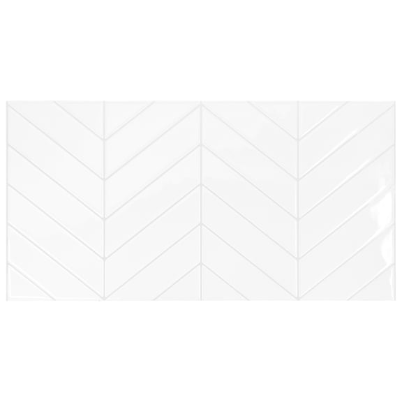 Open Box SMART TILES Peel and Stick Backsplash Tiles- 2 XL sheets of 23in x 12in - 3D Adhesive Peel and Stick Tile Backsplash for Kitchen, Bathroom, Wall Tiles