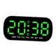 thumbnail image 4 of Reloj despertador digital BLESIY con 5 niveles de brillo ajustable y dos configuraciones de alarma Verde, 4 of 8
