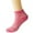 Brick Red, variant on 6 Pack Womens Socks Cancer Awareness Socks Ribbon Soft Sport Sock Bulk Pack Socks
