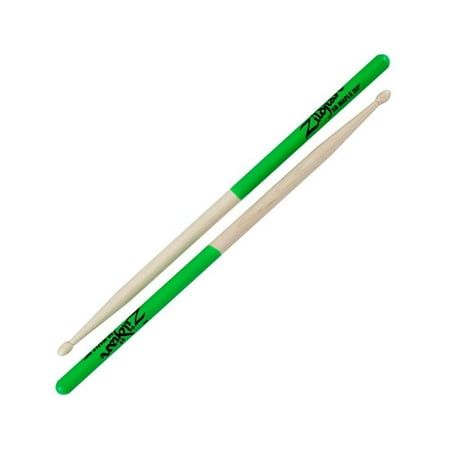 Zildjian 5B Green Dip Maple Drumsticks