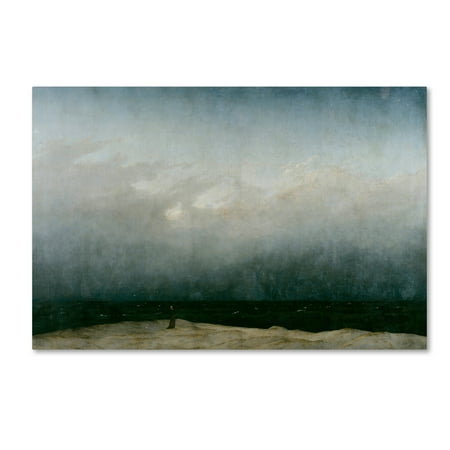 - Trademark Fine Art 'Monk By The Sea' Canvas Art by Caspar David Friedrich