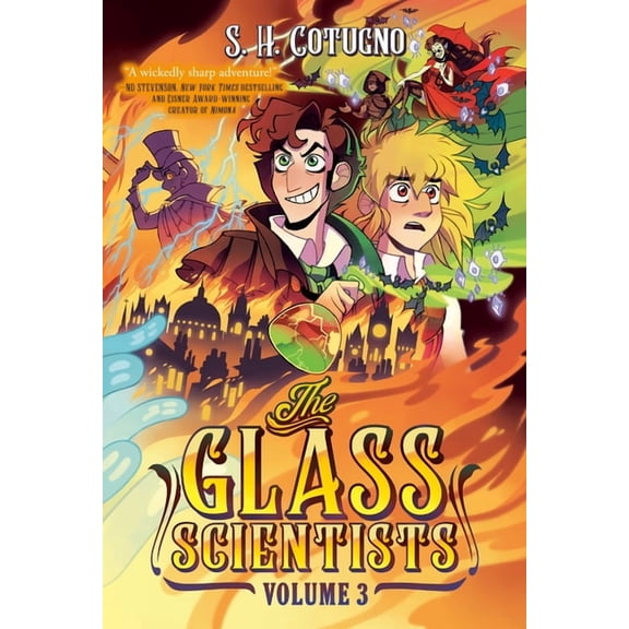 The Glass Scientists The Glass Scientists: Volume Three: A Graphic Novel, (Paperback)