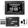 thumbnail image 5 of Memwake Digital Clock with Date,Multiple Display Modes,Auto Brightness, Multiple Alarms,Suitable  for 2026 World Cup，for the Elderly and Alzheimer's Patients., 5 of 7