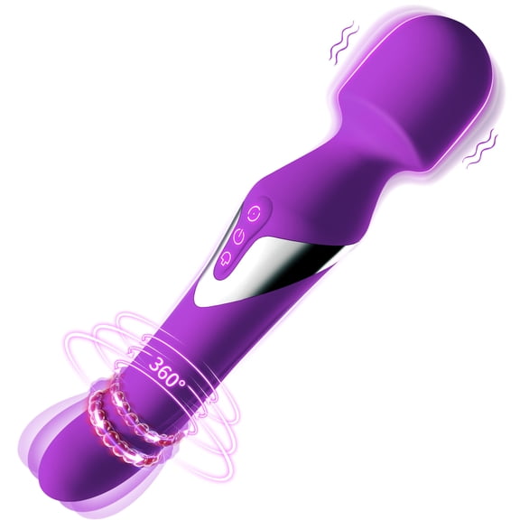 Blissmakers Rechargeable Vibrator - 7 Patterns & 7 Speeds - G-Spot Wand Vibrator Clit, Sex Toys, Vibrator for Her Pleasure, Quiet & Small Vibrator, Dildo, Personal Wand Massager, Female Adult Toys