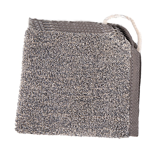 Billuyoard Toallita exfoliante para el hogar, cómoda, sencilla, cuadrada, toallitas de limpieza, toallas limpias y seguras para el hogar, 20x20cm Juegos de accesorios de baño Gris 25X25cm