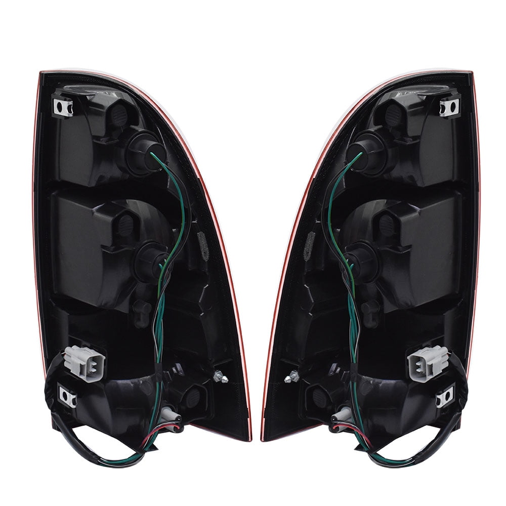 ALL-CARB Halogen Tail Light Lamp Assembly Right+Left Side Rear Tail Brake Light Lamp for 2005-2015 Toyota Tacoma