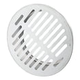 thumbnail image 3 of MYG pour Couverture de Drain de Sol en Acier Inoxydable Toit de Balcon Rond Anti-Obstruction Grand Déplacement Capuchon de Tuyau de Pluie pour Jardin Extérieur Tuyau PVC Installation Facile 90mm, 3 of 7