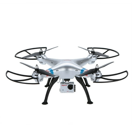 Syma X8g 2.4g 4ch 6 Axis Drone with 8mp 1080p Action Hd Camera, Rc Quadcopter RTF Helicopter