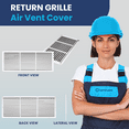 thumbnail image 4 of Aluminum Vent Cover 36 x 18 Return Air Grille - Rustproof, 1-Pack, 4 of 8