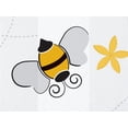 thumbnail image 1 of Pack Of 100, Honey Bees Bugs Cello Bags 1.2 Mil 3.5 X 2 X 7.5" Capacity 1.5 Cups For Spring, Get Well, Baby & Birthday, 1 of 1
