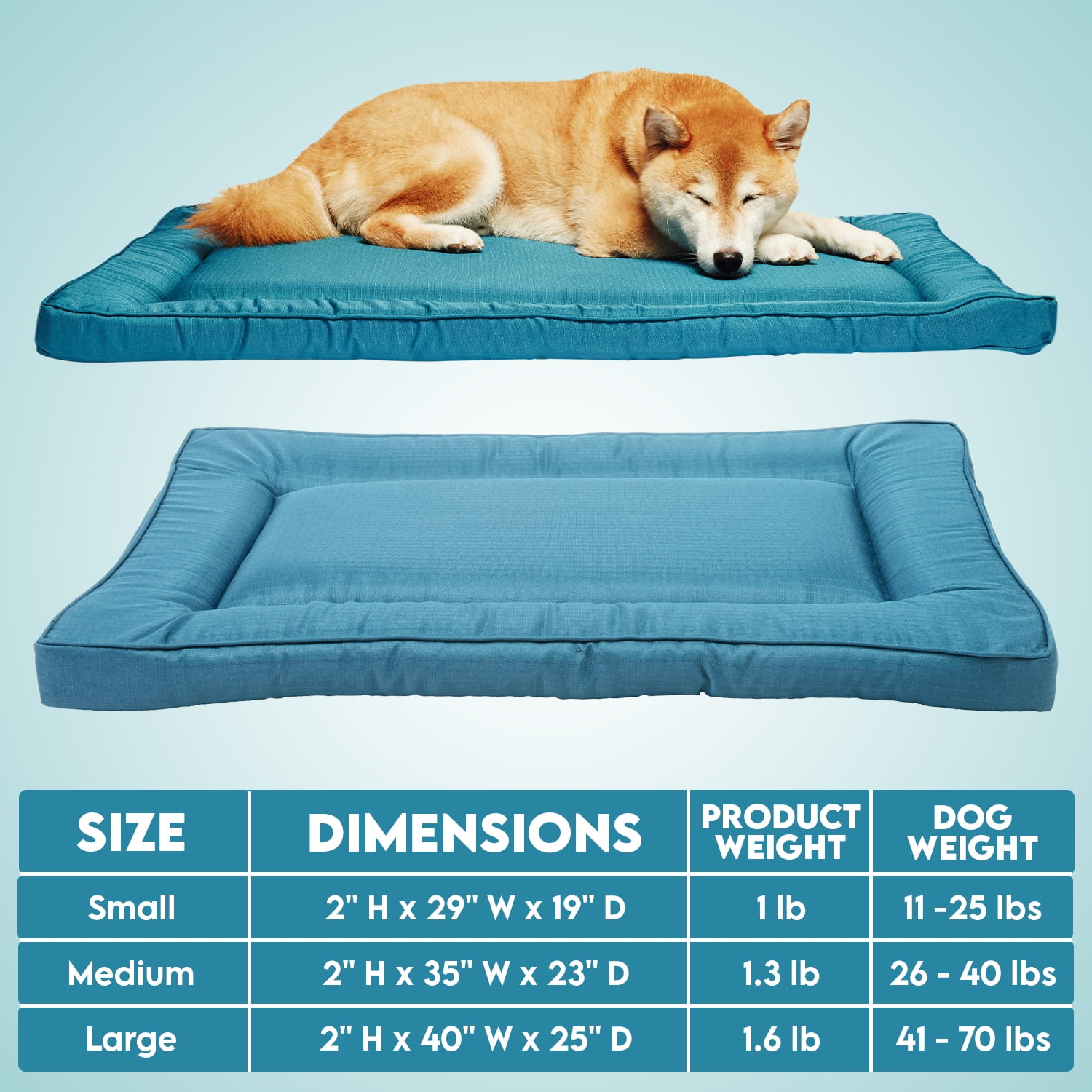 Precious Tails Napology Waterproof Dog Crate Mat, Mocha, Large, 35"L x 23"W x 2"H