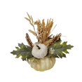 thumbnail image 2 of Adorno de maceta de calabaza artificial Perfecl centro de mesa de calabaza de otoño, 2 of 8