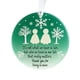 thumbnail image 2 of Adorno de La Amistad con Copos de Nieve de Cristal Marino | Recuerdo Acrílico Artesanal | Regalo de Amistad Eterna | Decoración Invernal para Árbol de Navidad o Bolso | Recuerdo de Amistad Significat, 2 of 6