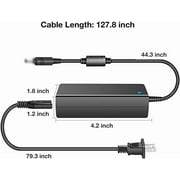 Onerbl New Global 12V AC/DC Adapter Compatible with First Data FD410 FirstData FD 410 GPRS EMV Terminal Credit Card FirstData/LI SHIN LISHIN/ViewSonic LSE0107A1240 DC12V 12VDC Power PSU